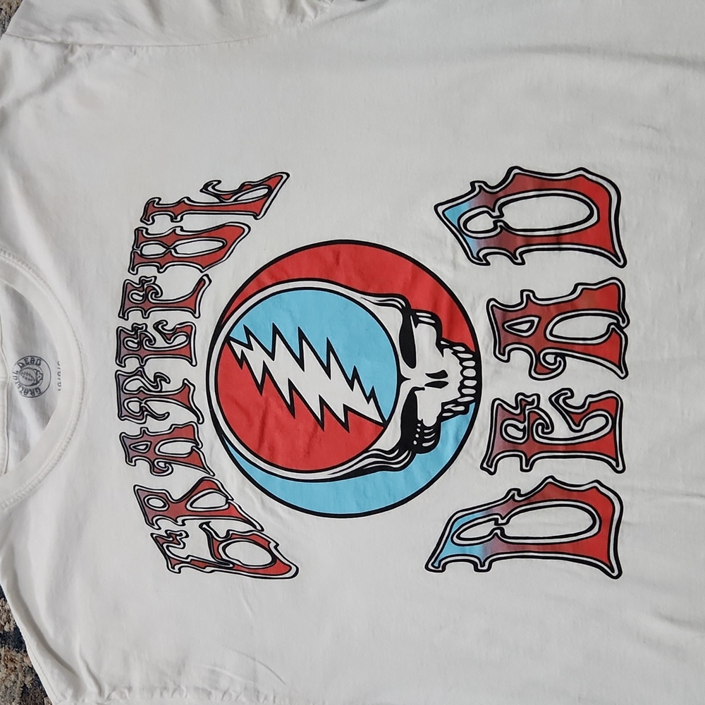 Grateful Dead Retro  Skull Design Ghaphic Tshirt Unisex - Picture 2 of 4